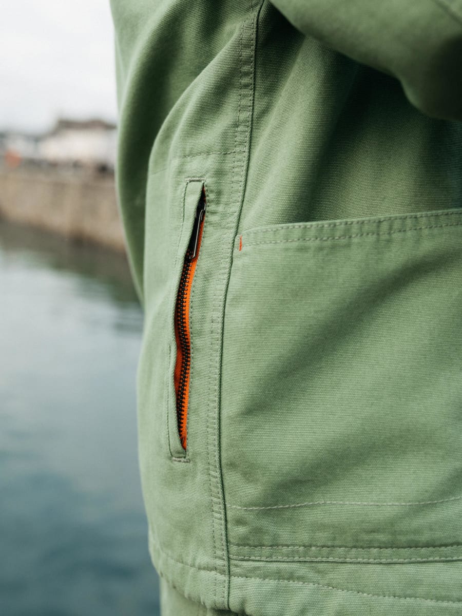 Men's Basset Flannel Lined Jacket - Wild Sage