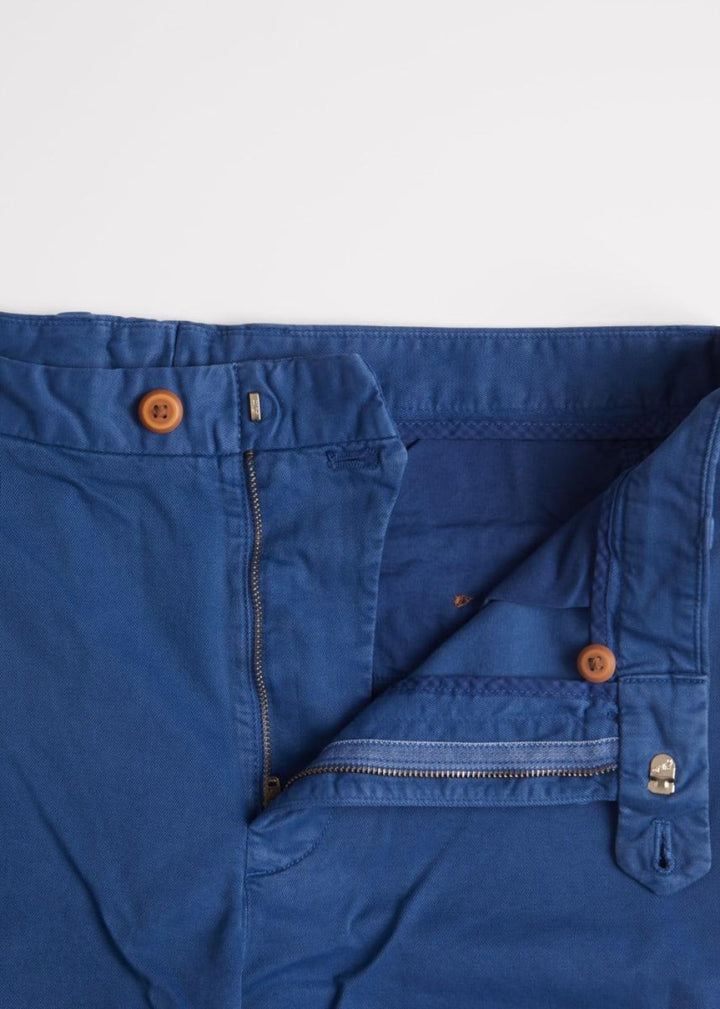 Twill Cotton Walk Short - Navy - 40 (Long) - Shorts