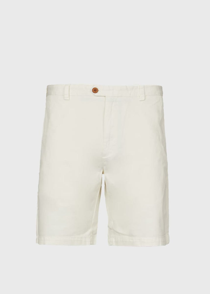 Twill Cotton Walk Short - Stone - Shorts