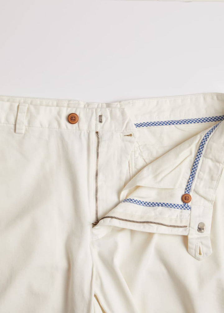 Twill Cotton Walk Short - Stone - Shorts