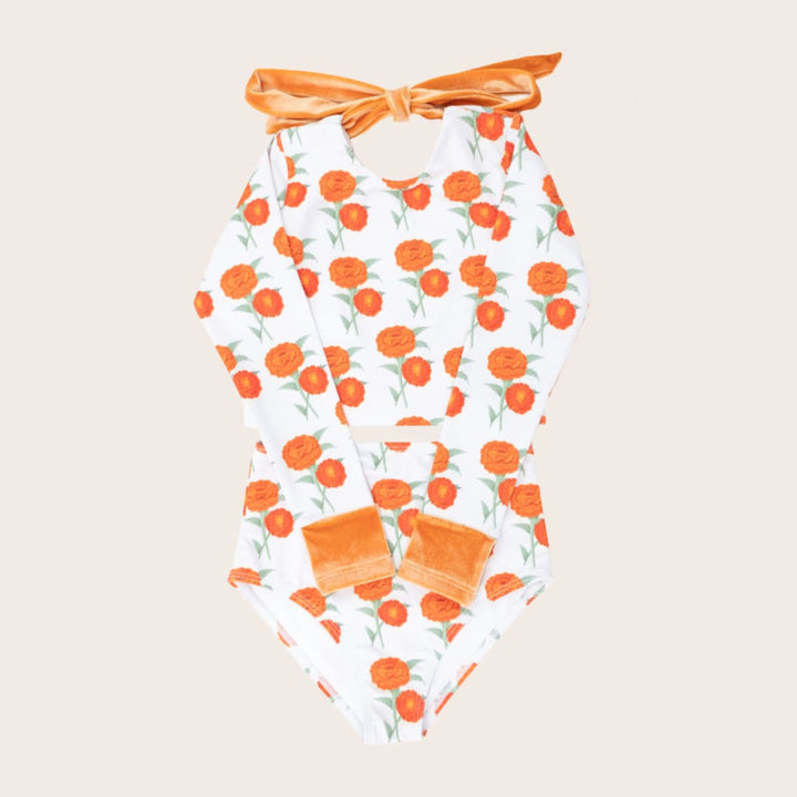 Two Piece Long Sleeve - Naples Floral - Two Piece Swim