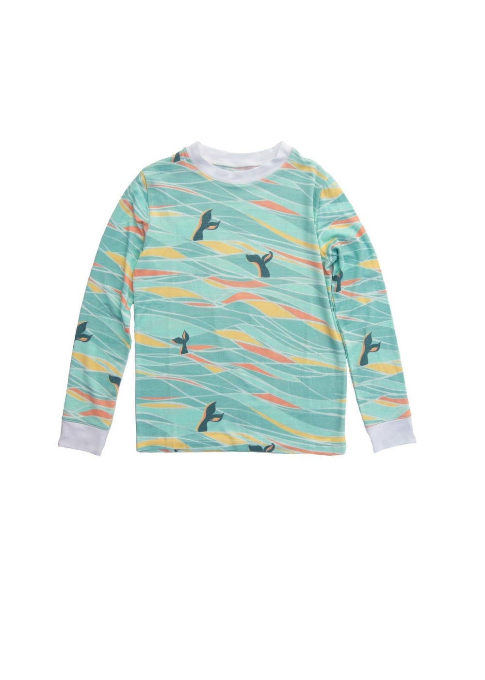 Two-Piece Pajama Set - Mermaid Sunset - Pajamas