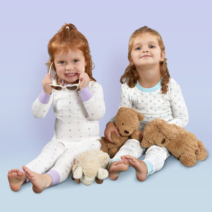 Two-Piece PJs - Blue Hearts - Pajamas