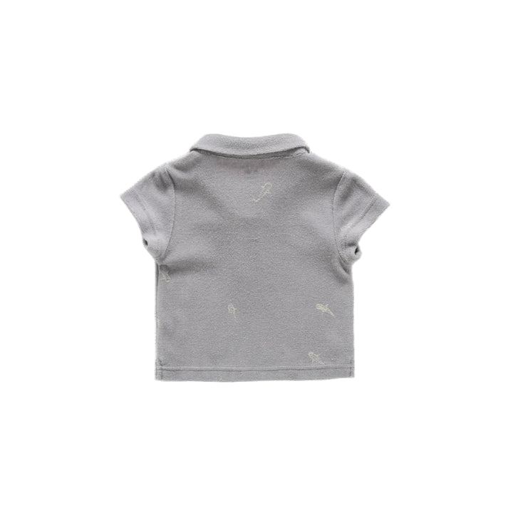 Baby Polo Shirt - Grey