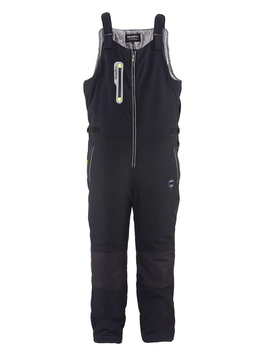 Extreme Softshell Bib Overalls - Black