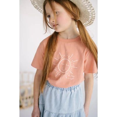 Future is Bright Kid’s Graphic T-Shirt - Muted Clay