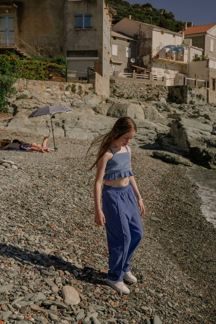 Top Clara - Azzurro