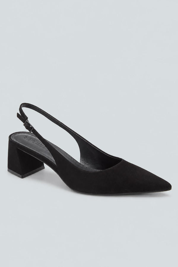 Women's Robyn Slingback Pumps - Black Nubuck