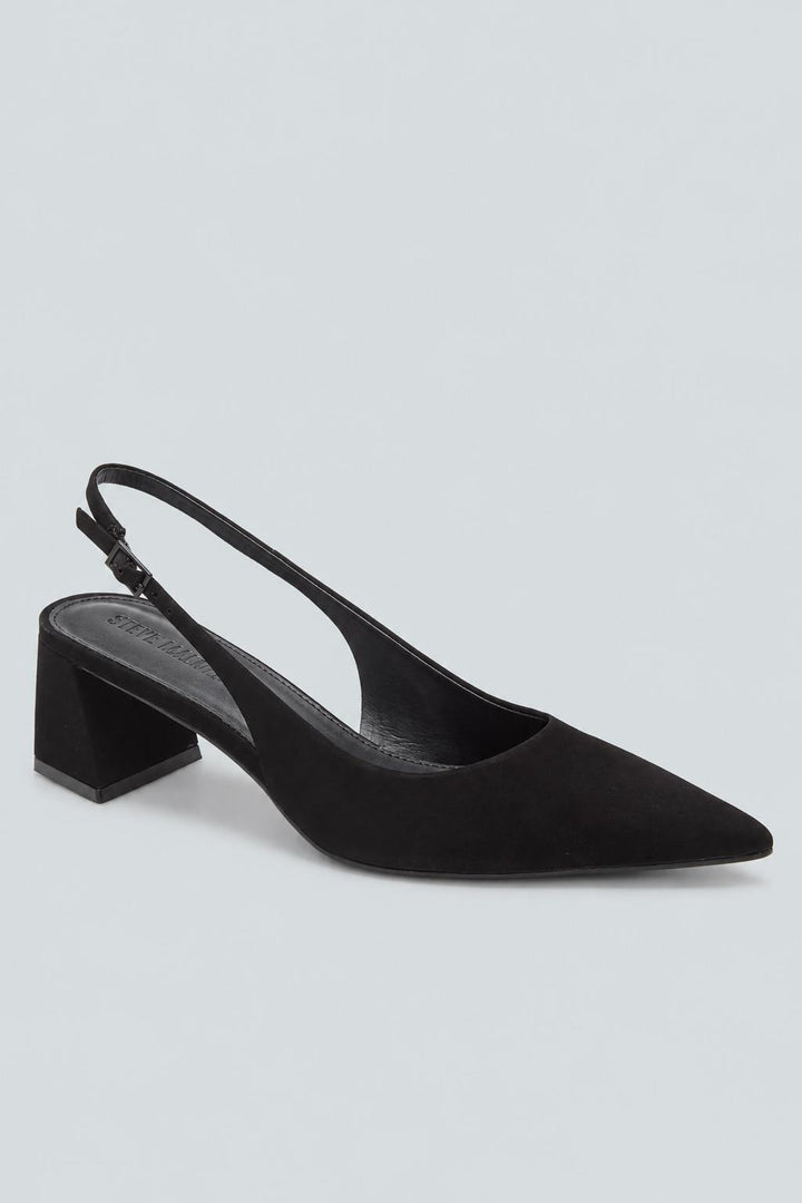 Women's Robyn Slingback Pumps - Black Nubuck
