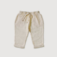 Gauze Pants - Bone