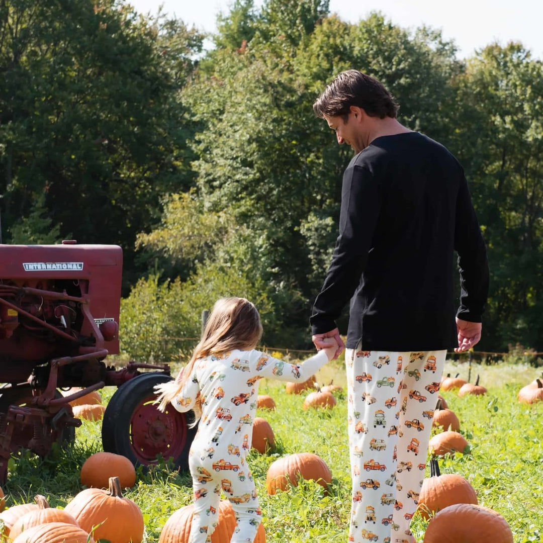 Men's Pajama Bottom - Pumpkin Trucks