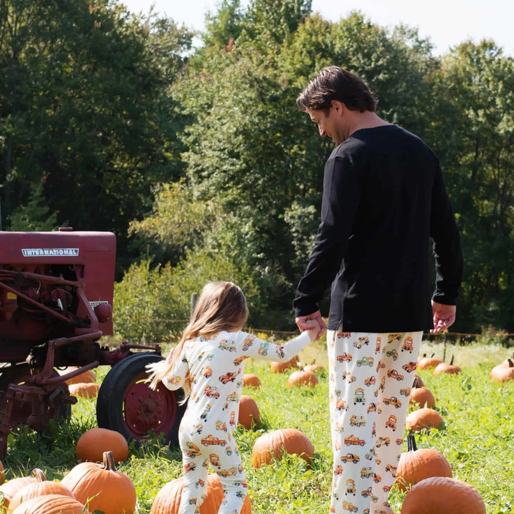 Men's Pajama Bottom - Pumpkin Trucks