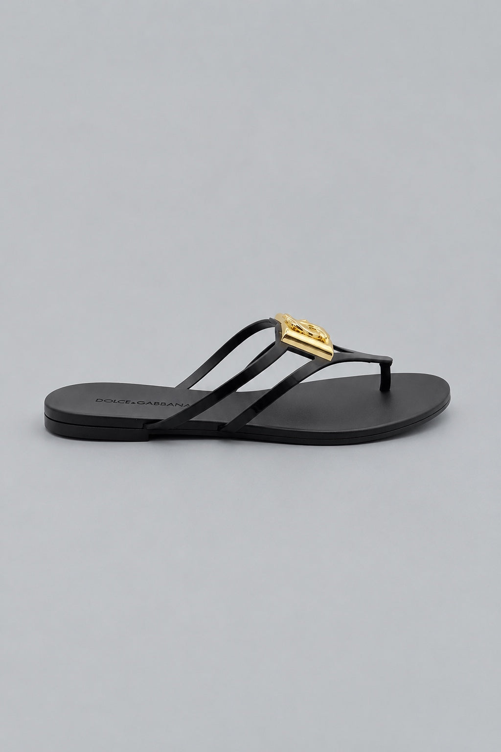 Beachwear Sandals - Black/Gold