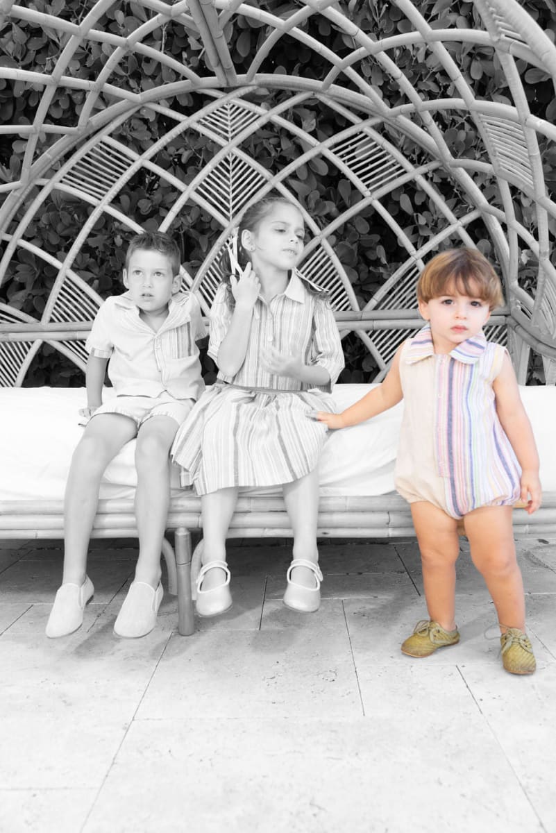 Linen Romper Unisex - Pastel
