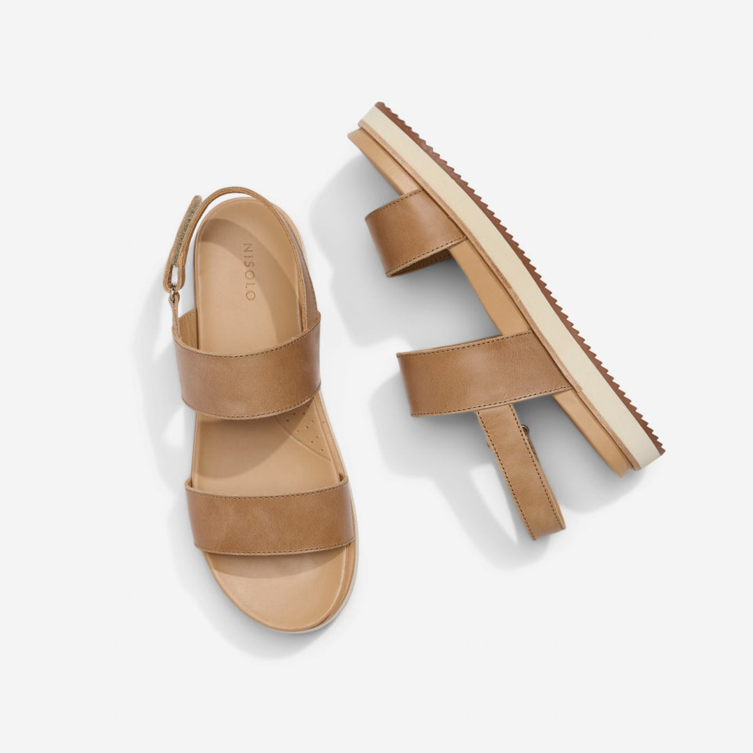 Go-To Flatform Sandal 2.0 - Almond