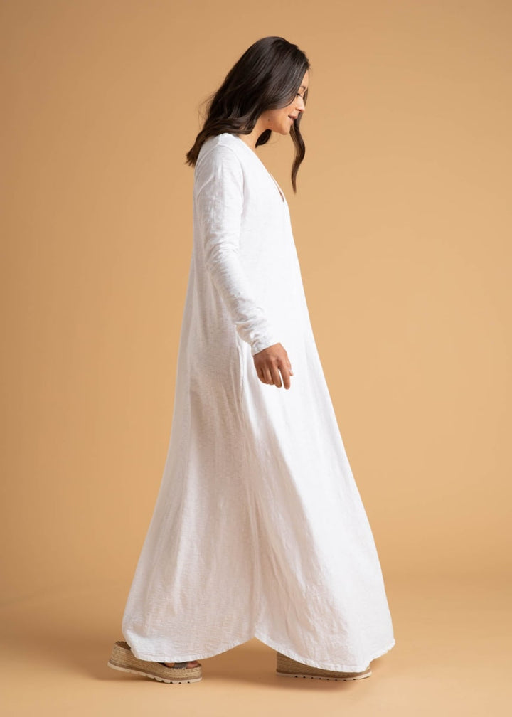 Be Clever Duo Dress - White