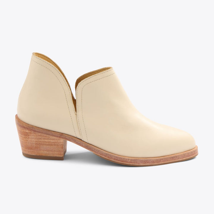 Classic Ankle Bootie - Bone