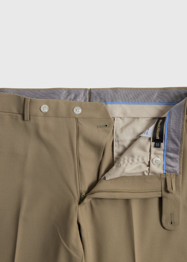 All Year Wool Dress Trouser - Taupe
