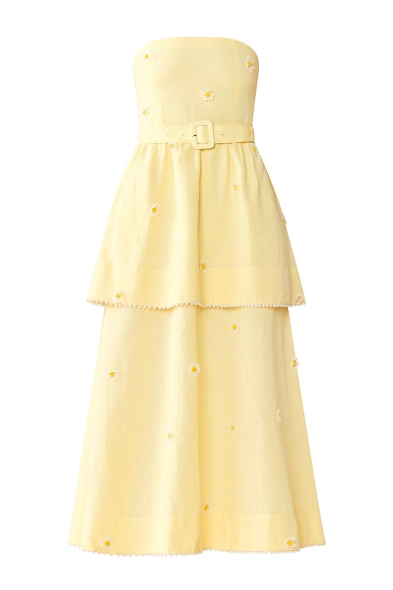 Daisy Dress - Soft Butter Yellow