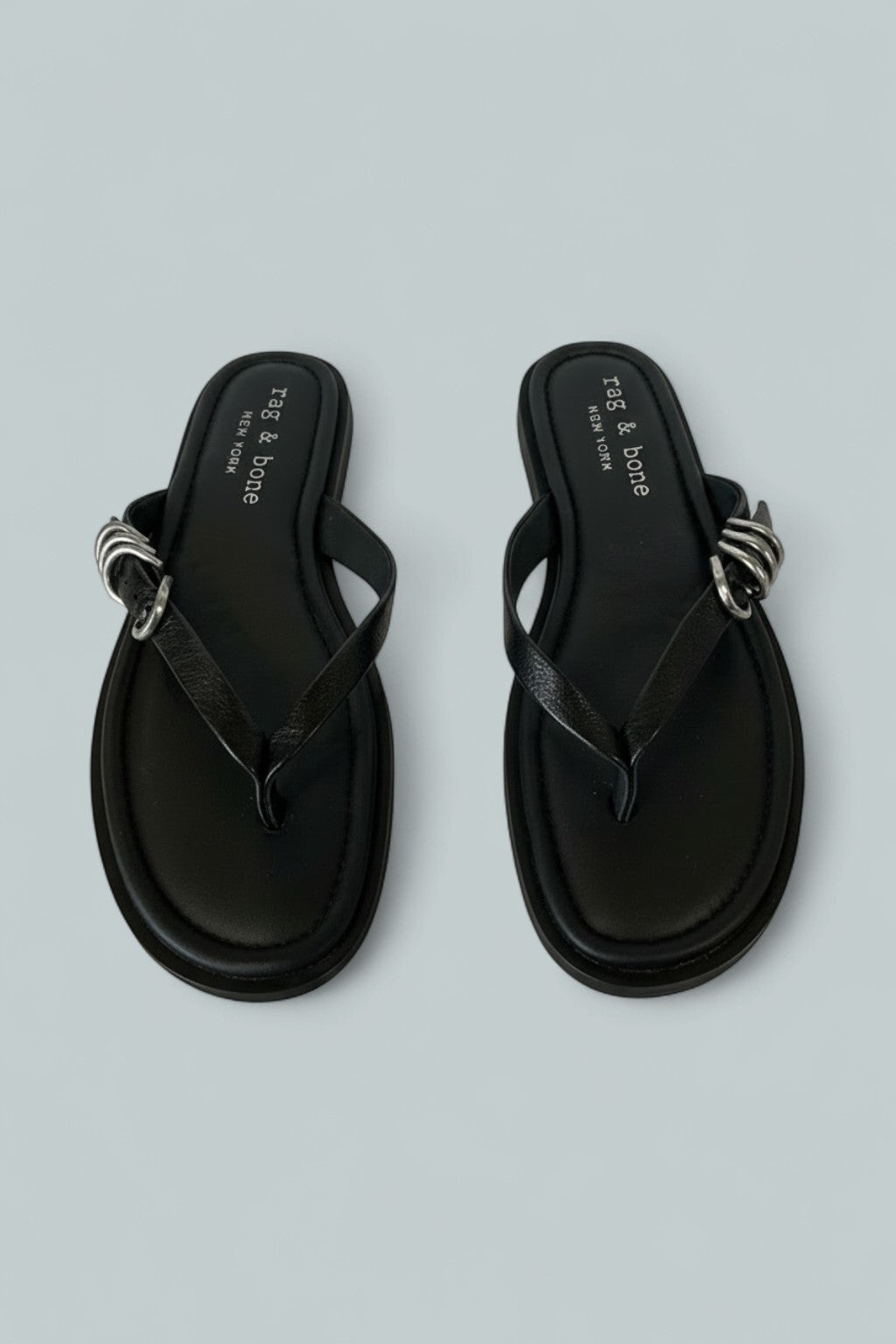 Women's Gia Thong Sandals - Black