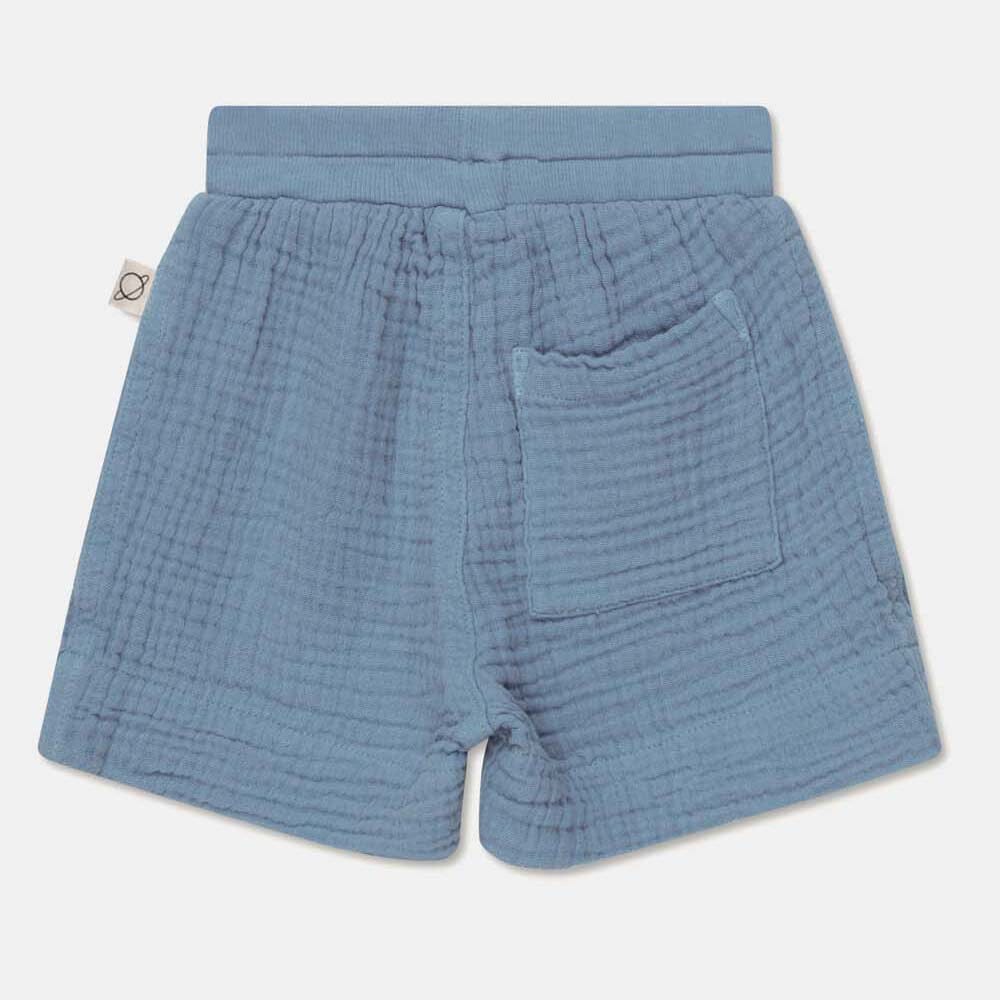 Gauze Baby Bermuda Shorts - Sky Blue Shorts My Little Cozmo 