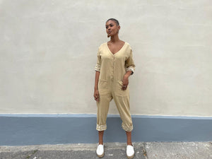 Liberté Mustard Jumpsuit