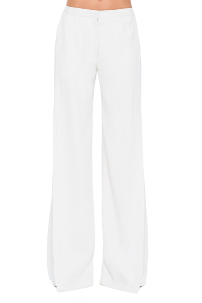 Front-flap Karla Pant - White