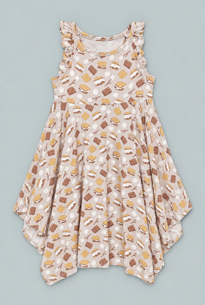 Emma's Racerback Dress - S'mores