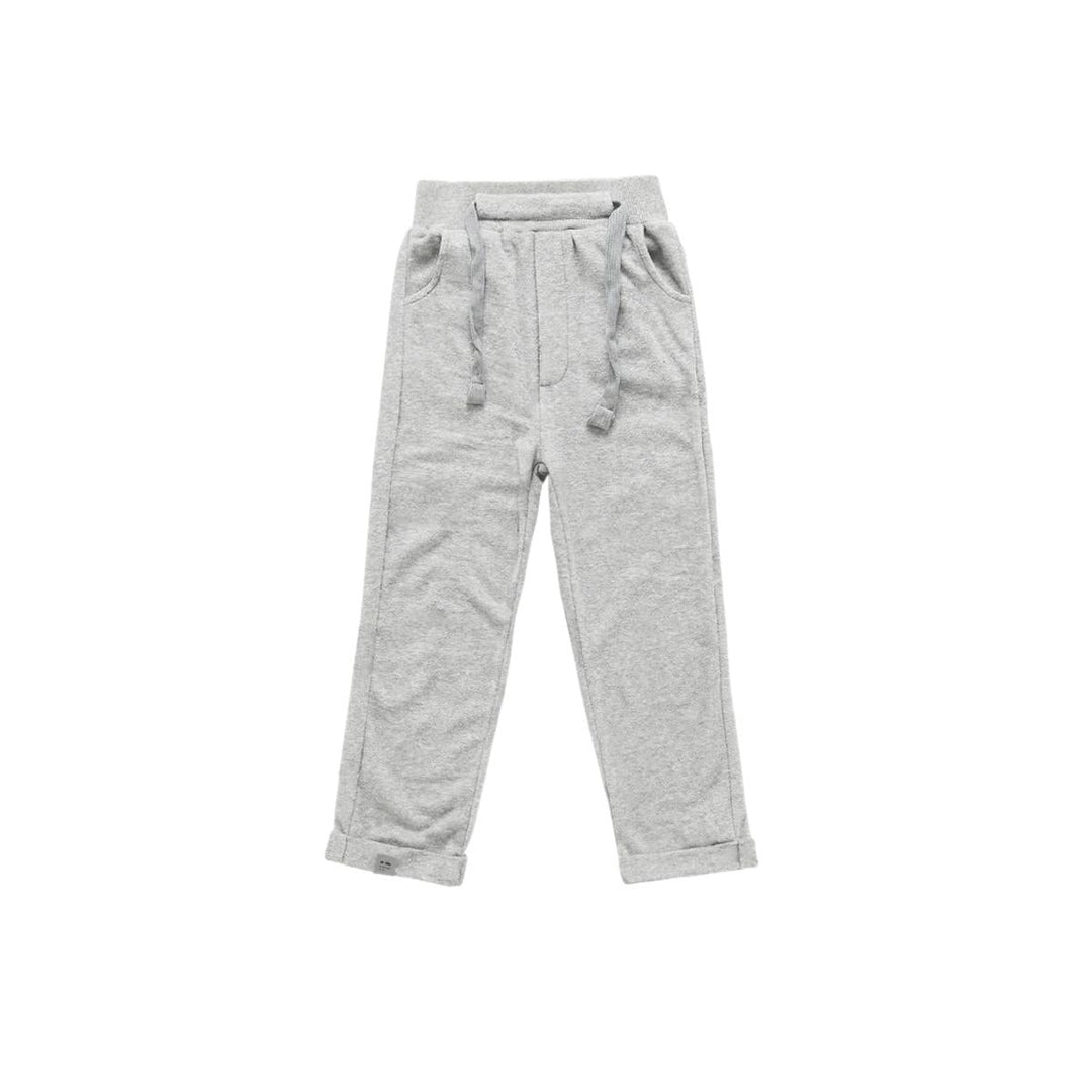 Kids Terry Trousers - Heather Grey - Trouser