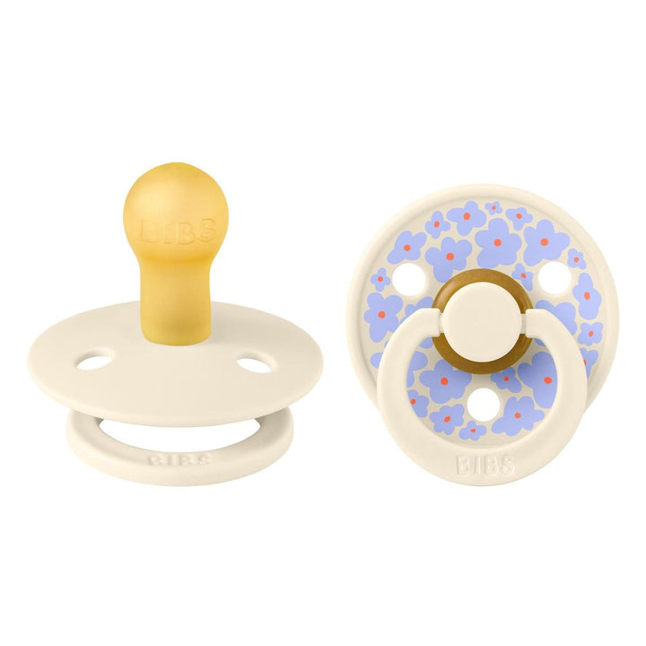 Bibs Pacifier 2 Pack - Ivory Mix