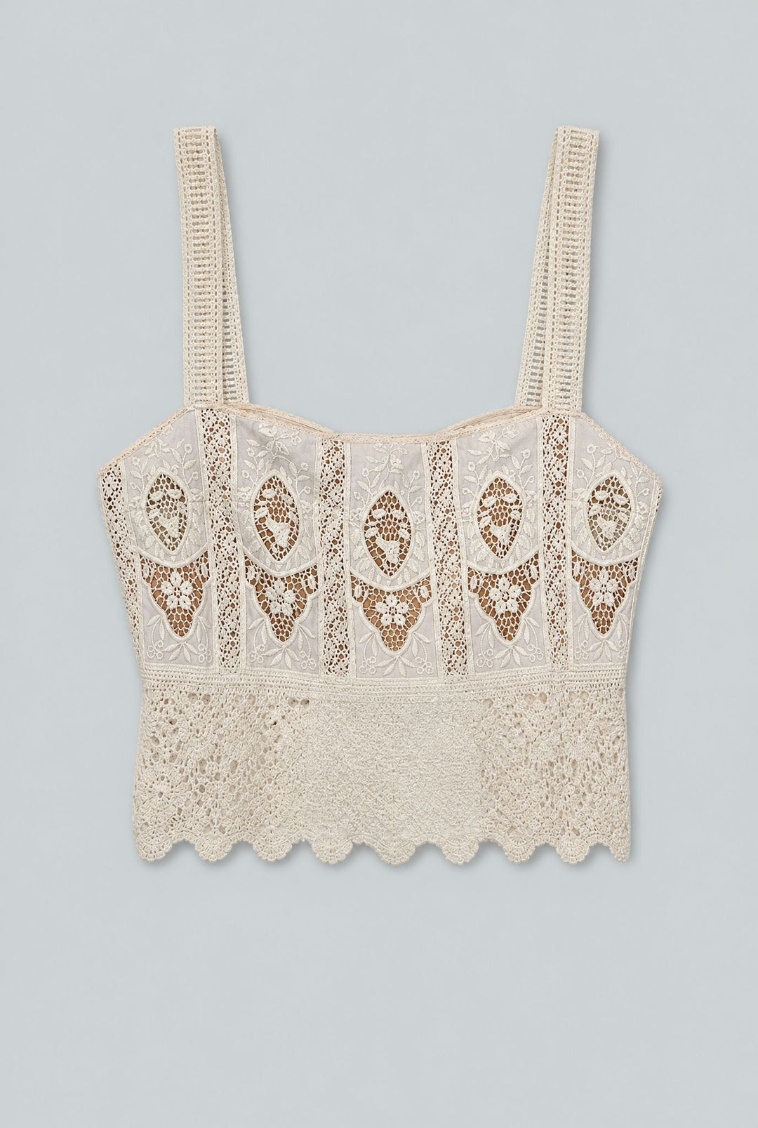 Casablanca Top - Ecru