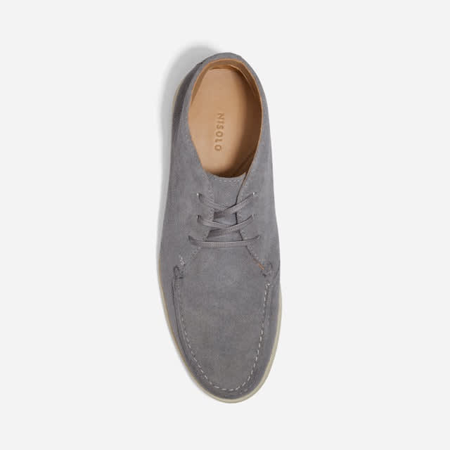 Drew Chukka - Grey Suede