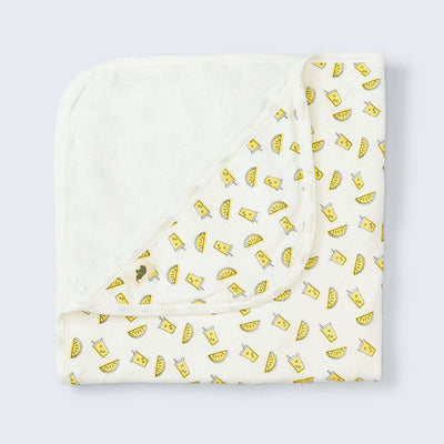 Organic Hooded Towel - Lemonade Stand