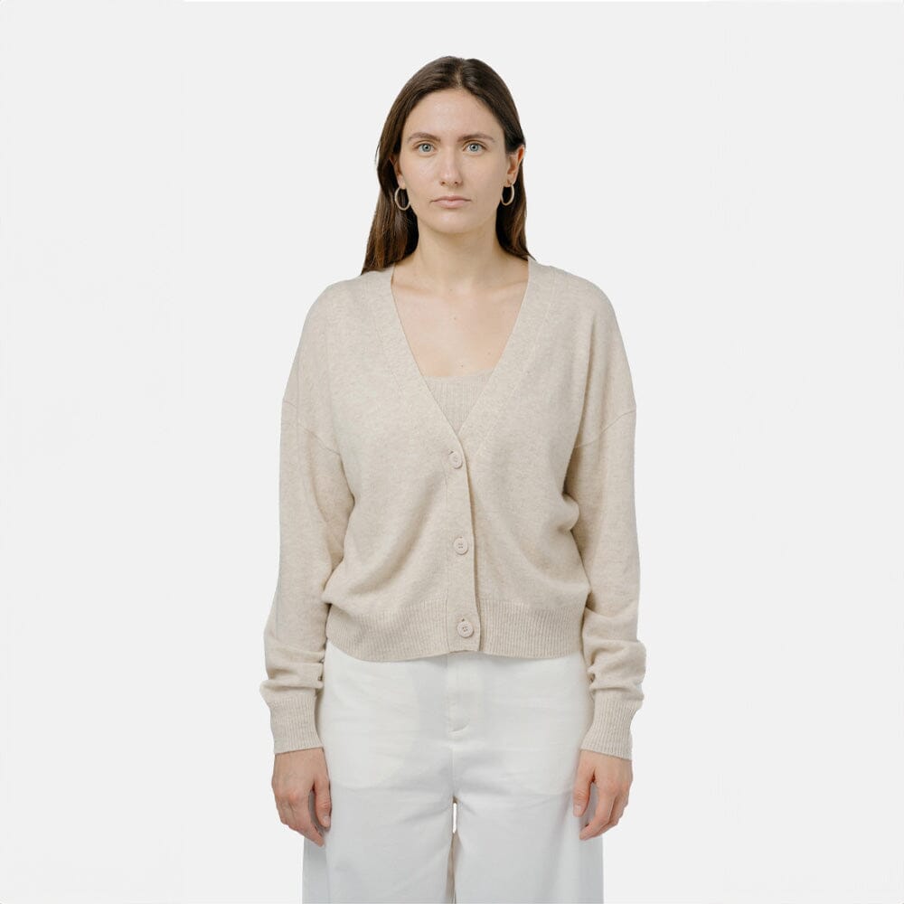 Ulaanbaatar Cardigan - Off White Cardigans 1 People 