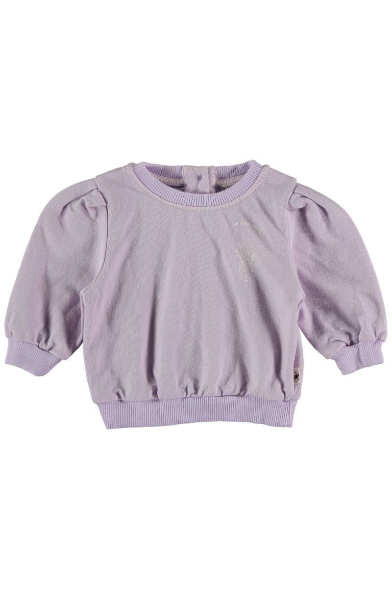 Organic Baby Sweatshirt Nature - Mauve