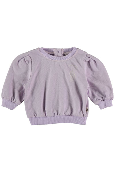 Organic Baby Sweatshirt Nature - Mauve