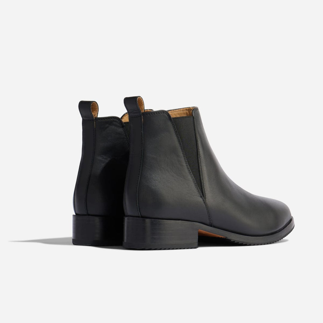 Eva Everyday Chelsea Boot - Black/Black
