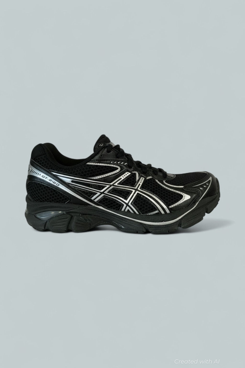 Unisex Gt-2160 Running Sneakers - Black/Pure Silver - 8 WMN / 6.5 MEN - Sneaker