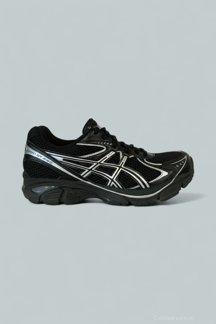 Unisex Gt-2160 Running Sneakers - Black/Pure Silver - 8 WMN / 6.5 MEN - Sneaker