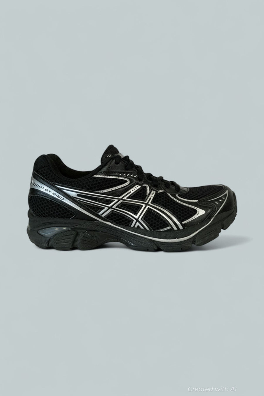 Unisex Gt-2160 Running Sneakers - Black/Pure Silver - 8 WMN / 6.5 MEN - Sneaker