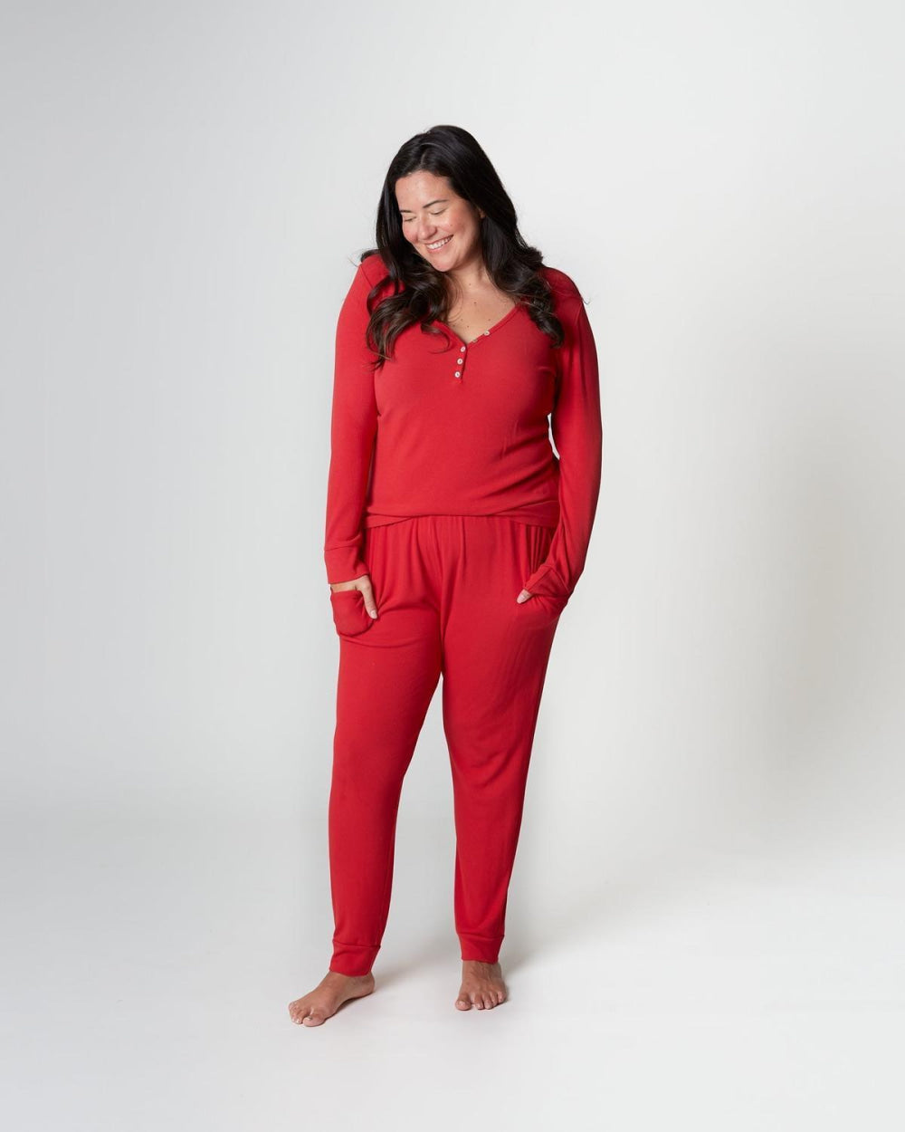 Unisex Lounge Pant - Classic Red - Pajamas