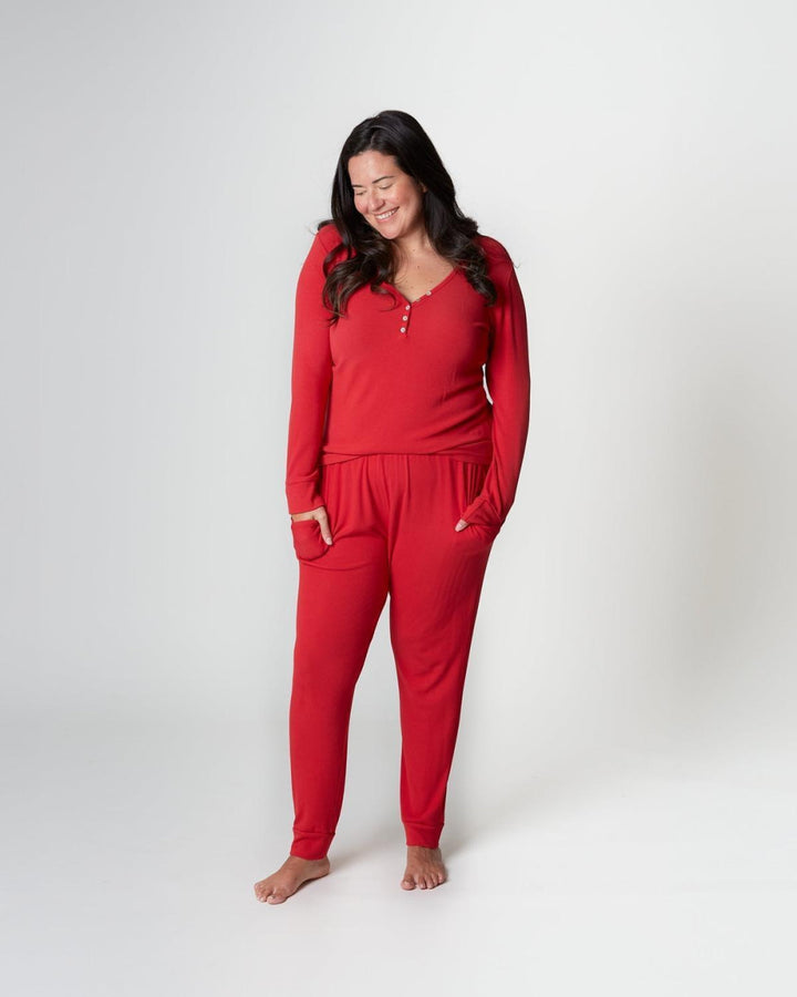 Unisex Lounge Pant - Classic Red - Pajamas