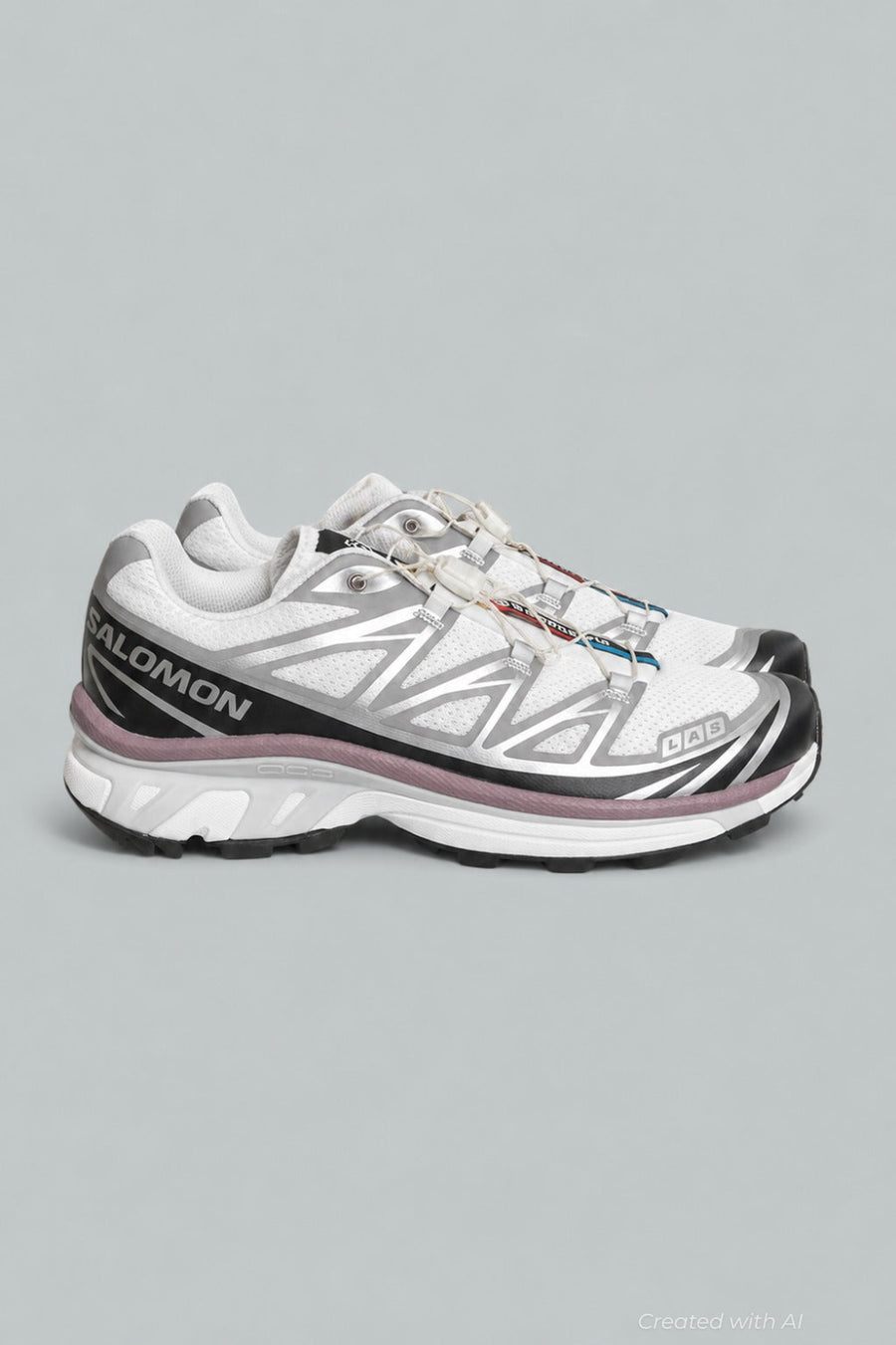 Unisex Xt-6 Running Sneakers - White - 8.5 WMN / 7.5 MEN - Sneaker