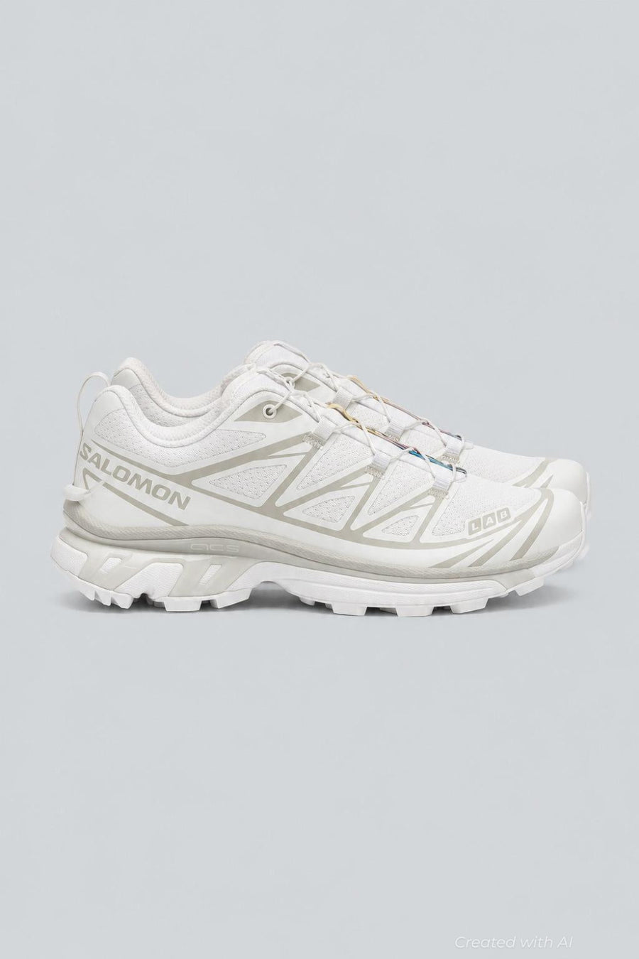 Unisex Xt-6 Sportstyle Low Top Sneakers - White - 6.5 WMN / 5.5 MEN - Sneaker