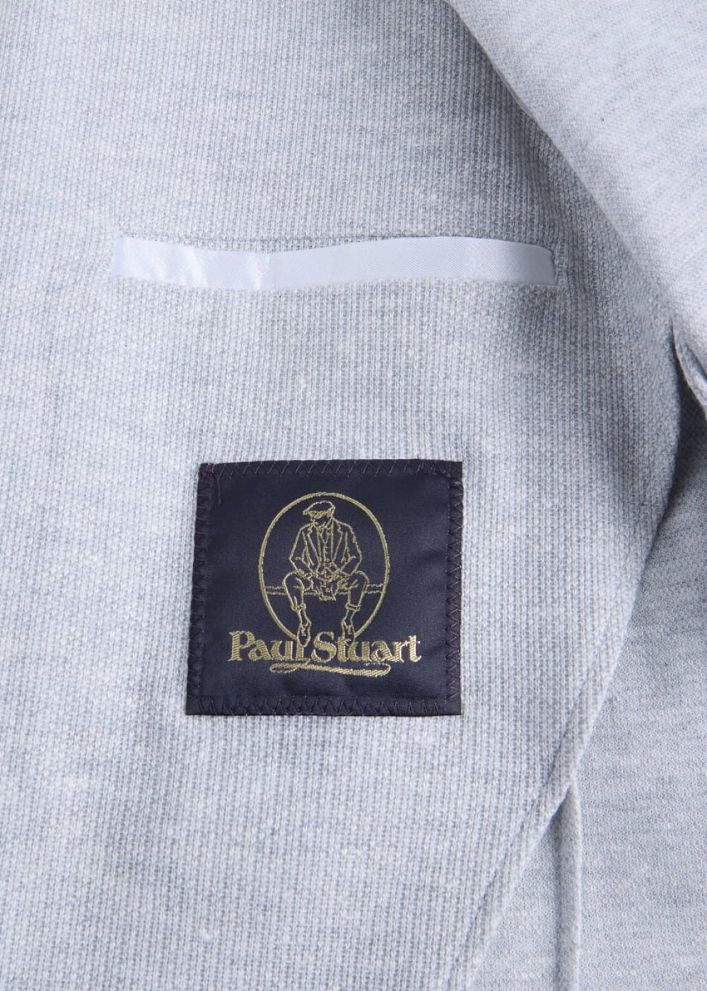 Unstructured Knit Jacket - Silver - Blazer