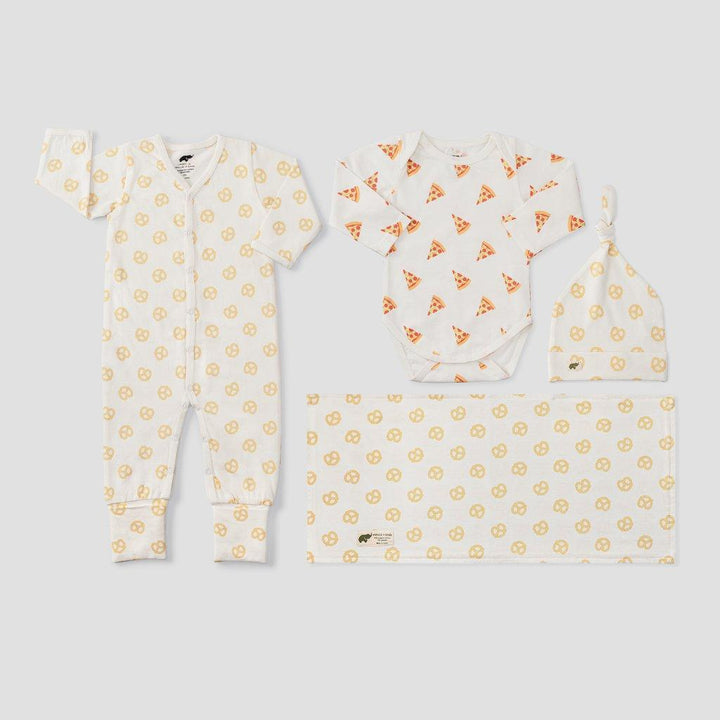 11 Item Baby Essentials Bundle - Pizza Pretzel