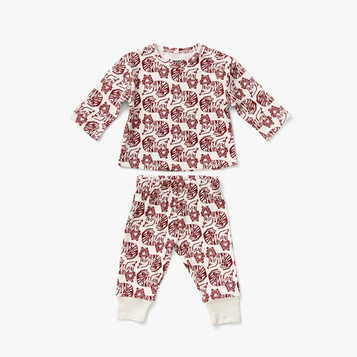 Baby Long Sleeve T Shirt - Tiger Umber