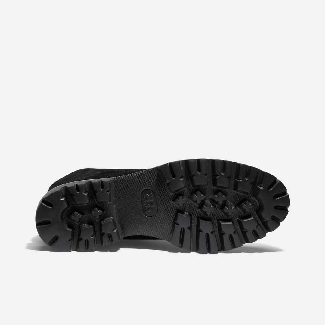 Go-To Lace Lug Boot - Black