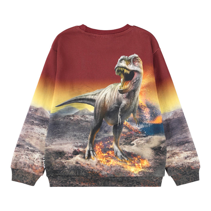 Miksi Sweat Shirt - Dino Landscape