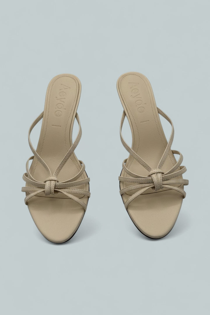 Women's Abby Leather Sandals - Creamy